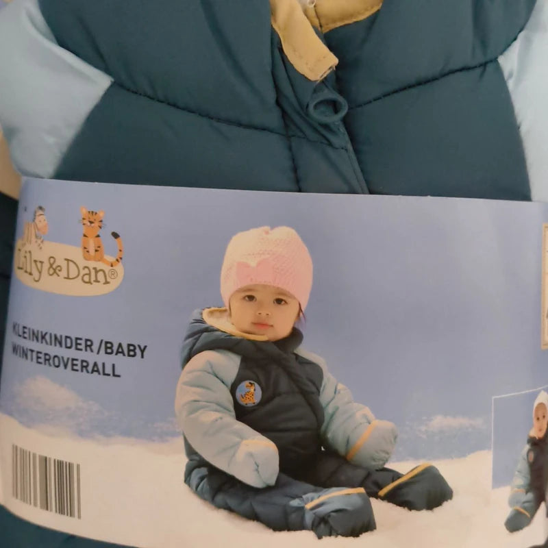 Lily & dan babies winter overall