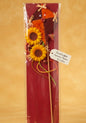 Melinera® Handcrafted Autumn Kite & Sunflower Decorative Garden Stake – Rustic Harvest Seasonal Decor