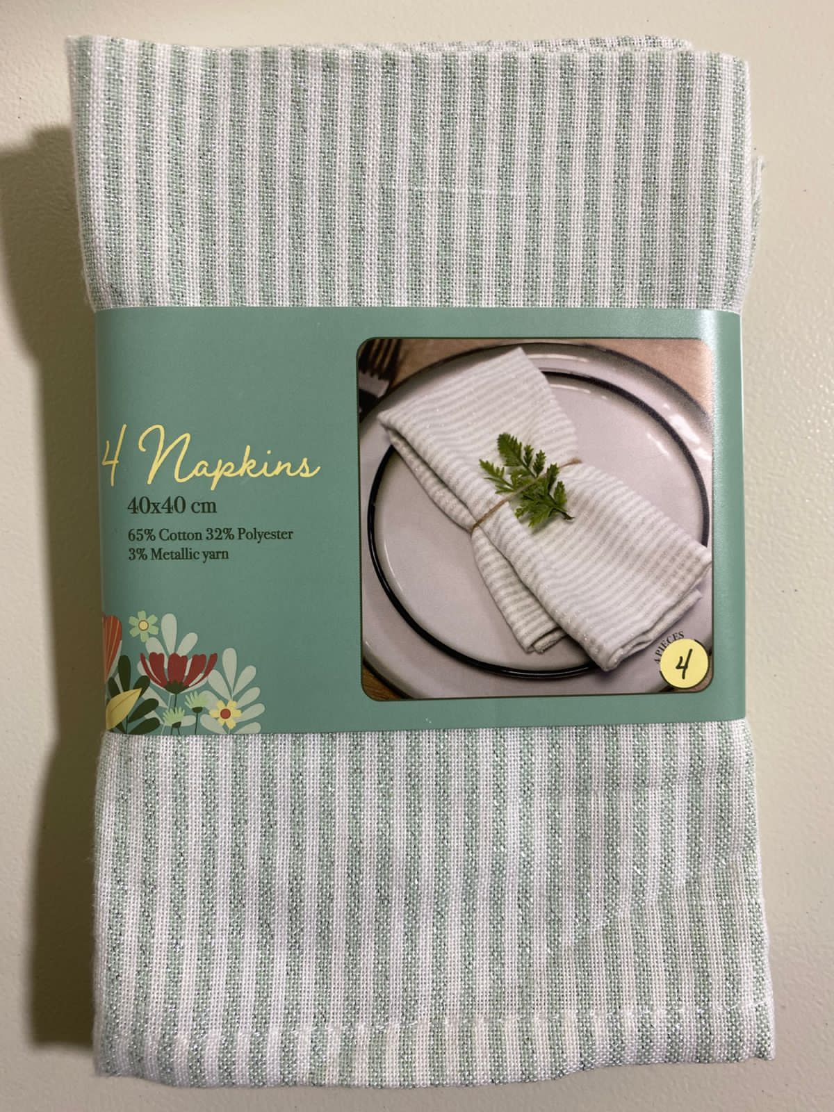 Table Napkins, Set of 4, 40*40 cm