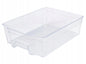 ERNESTO® Kitchen organizer for refrigerator, transparent, 31x22x9 cm