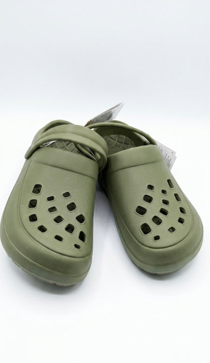 Livergy® Mens's Clog, olive green