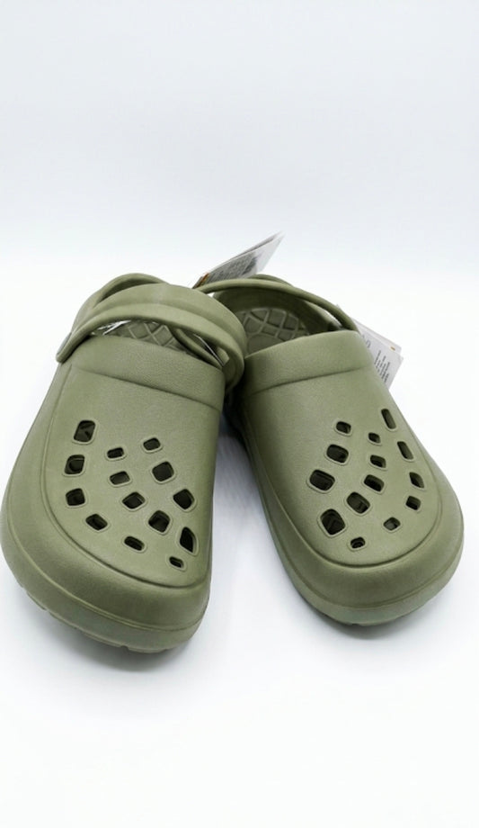 Livergy® Mens's Clog, olive green