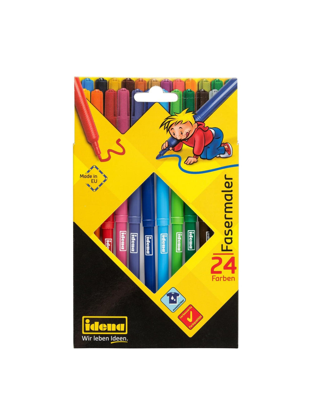 Idena® Set of 24 fibre pens