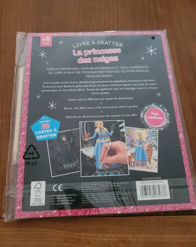 Scratch-off book: The Snow Princess