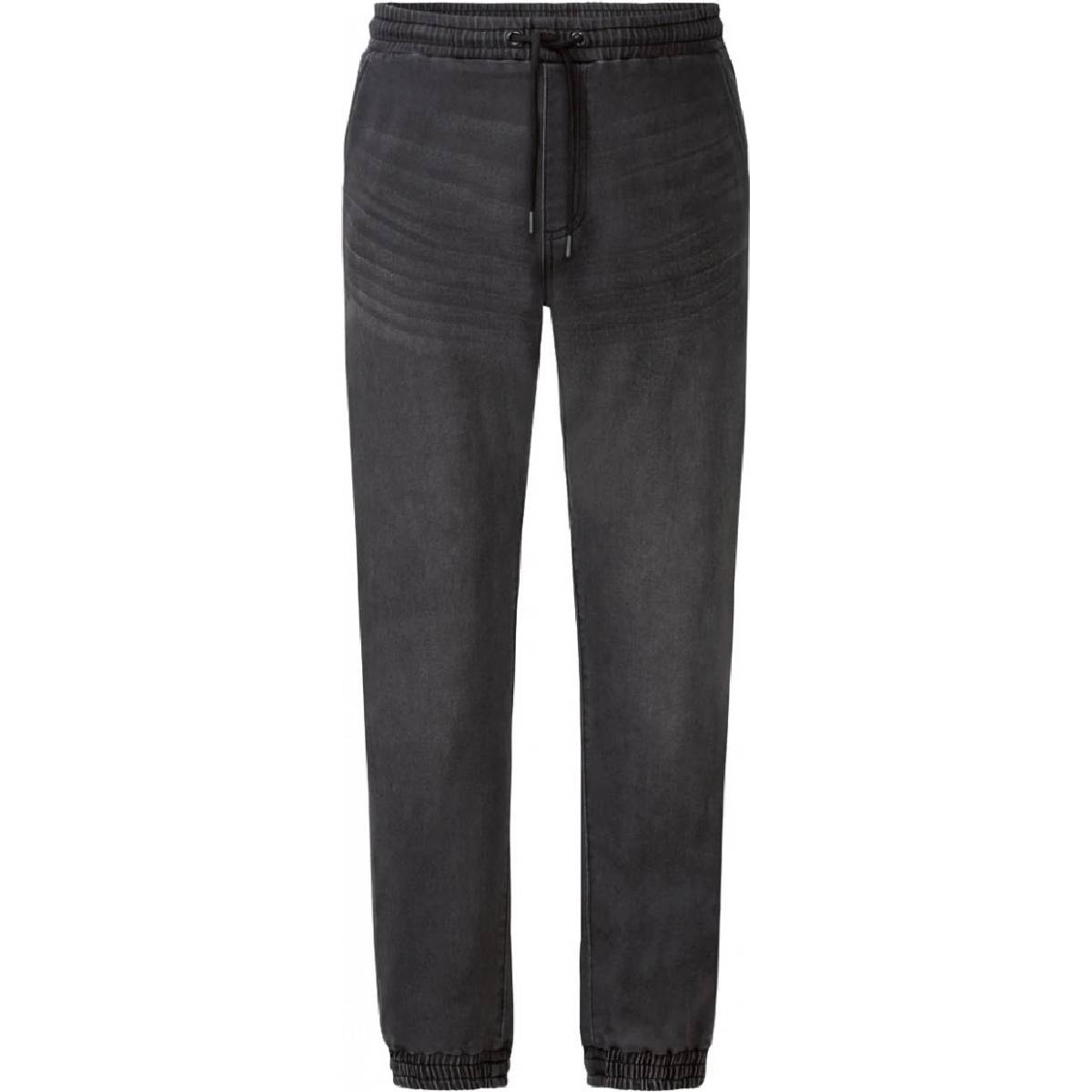 LIVERGY Men’s Denim Joggings (Dark Grey)