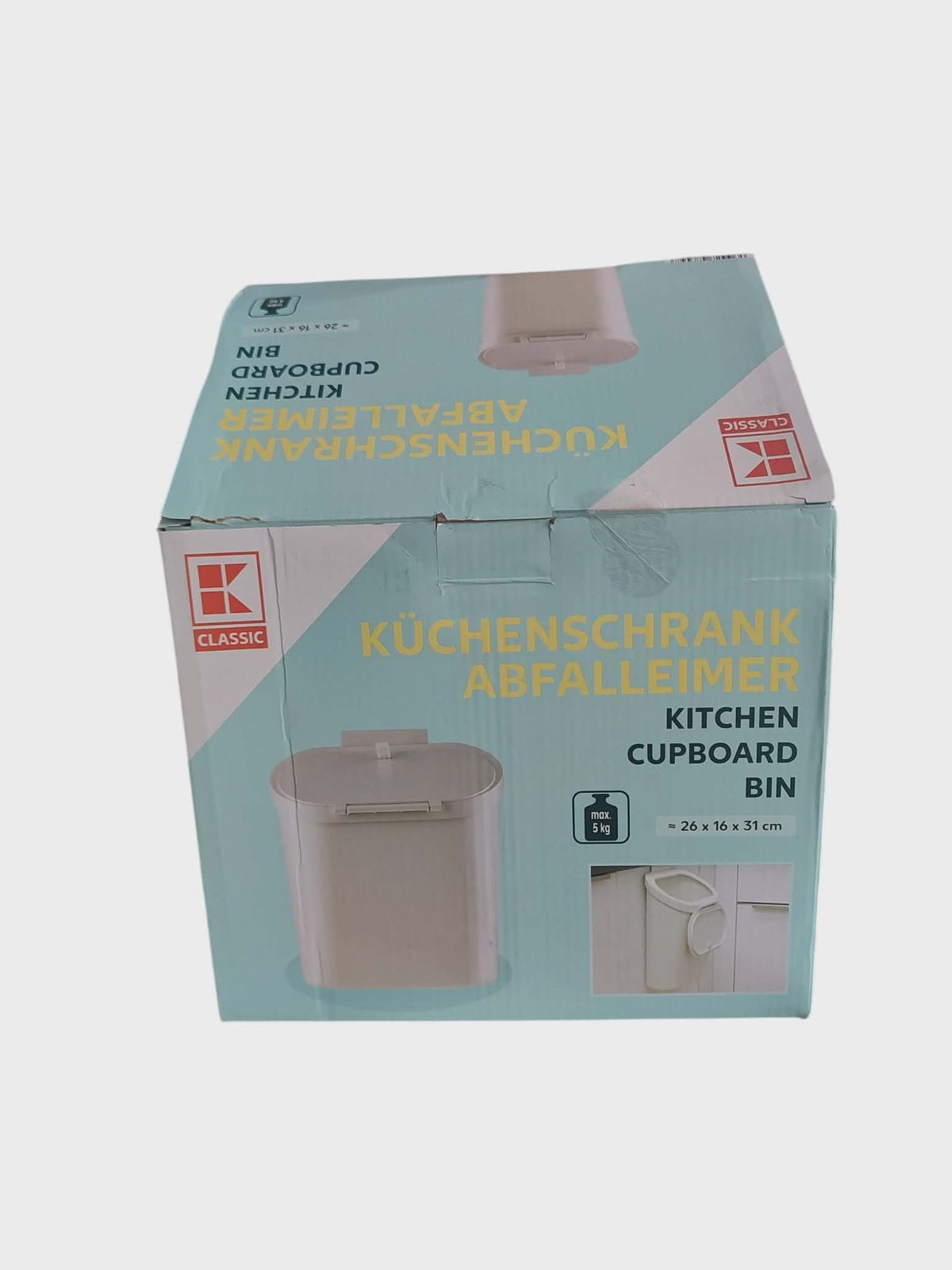 Kitchen cupboard bin