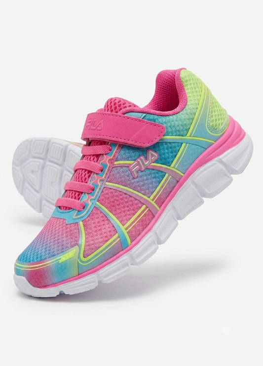Fila Girls' Multi-Color Performance Athletic Sneakers
