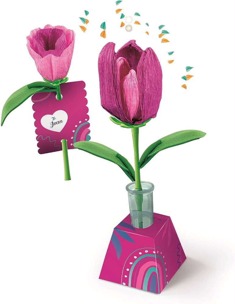 Clementoni IDEA Tulip Flower Creative STEM Toy