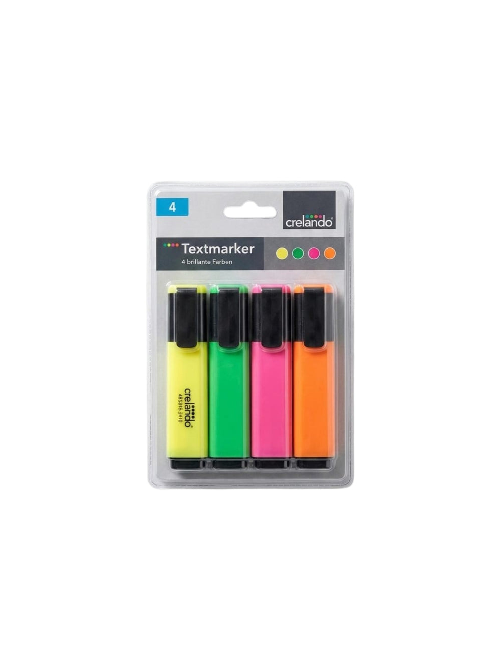 Crelando® Text marker 4 colors
