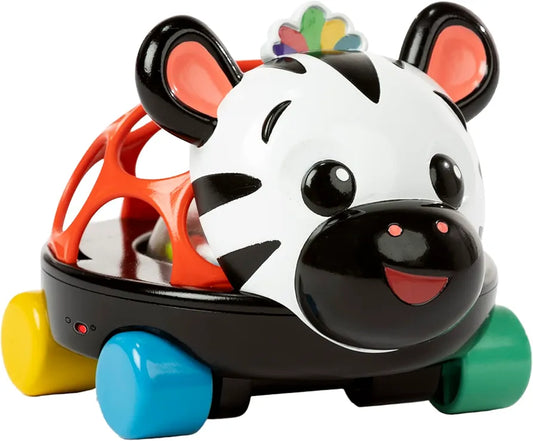 Baby Einstein® لعبة سيارة وخشخيشة أوبال Zen Curious Car مضيئة، للأعمار 3 أشهر فما فوق