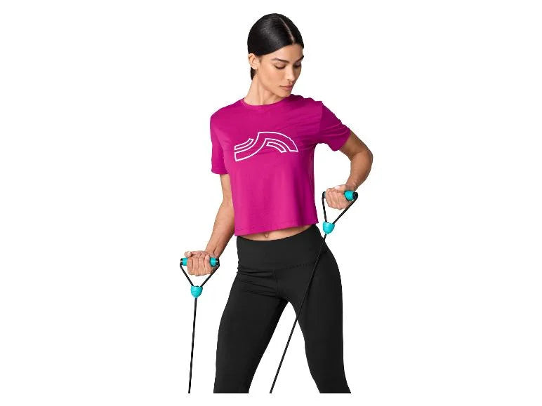 Crivit® Ladie's short sleeve sports top (violet)