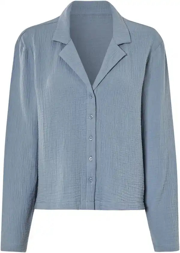 Esmara® Women's muslin pajamas (blue)