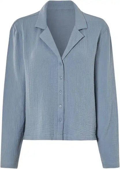 Esmara® Women's muslin pajamas (blue)