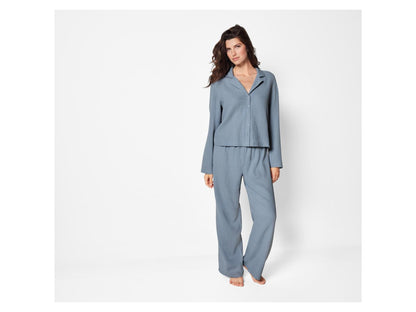 Esmara® Women's muslin pajamas (blue)