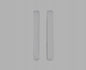 Crelando Velcro self-adhesive 2m x 25mm white