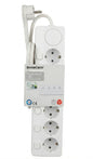 Silvercrest 6-Way Power Strip with Individual Switches – 3680W