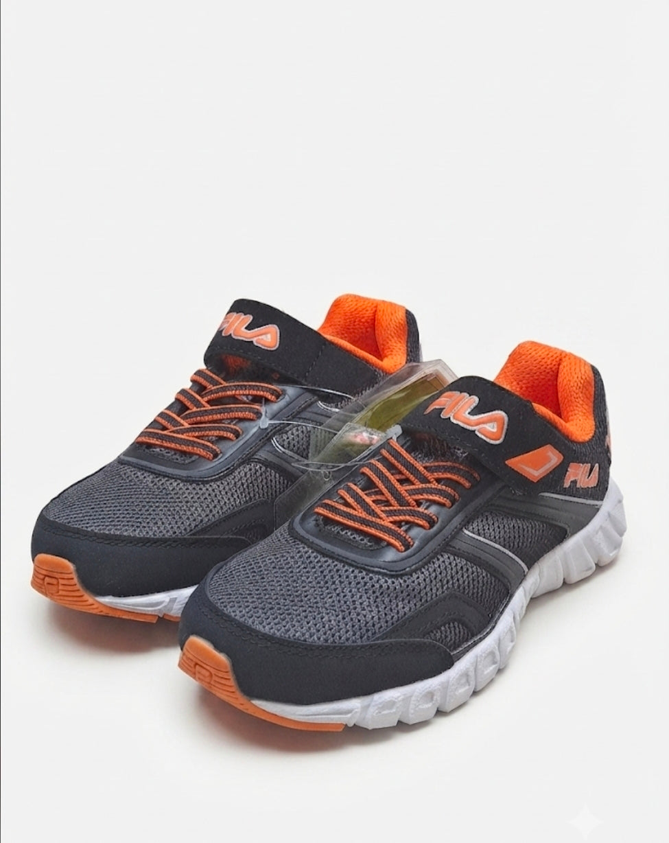 Fila Boy's orange Mesh Athletic Sneakers