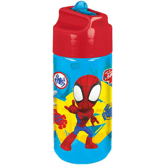 Ecozen Hydro Water Bottle for Kids – 430ml BPA-Free Reusable Leak-Proof Drinking Bottle with Flip-Top Lid