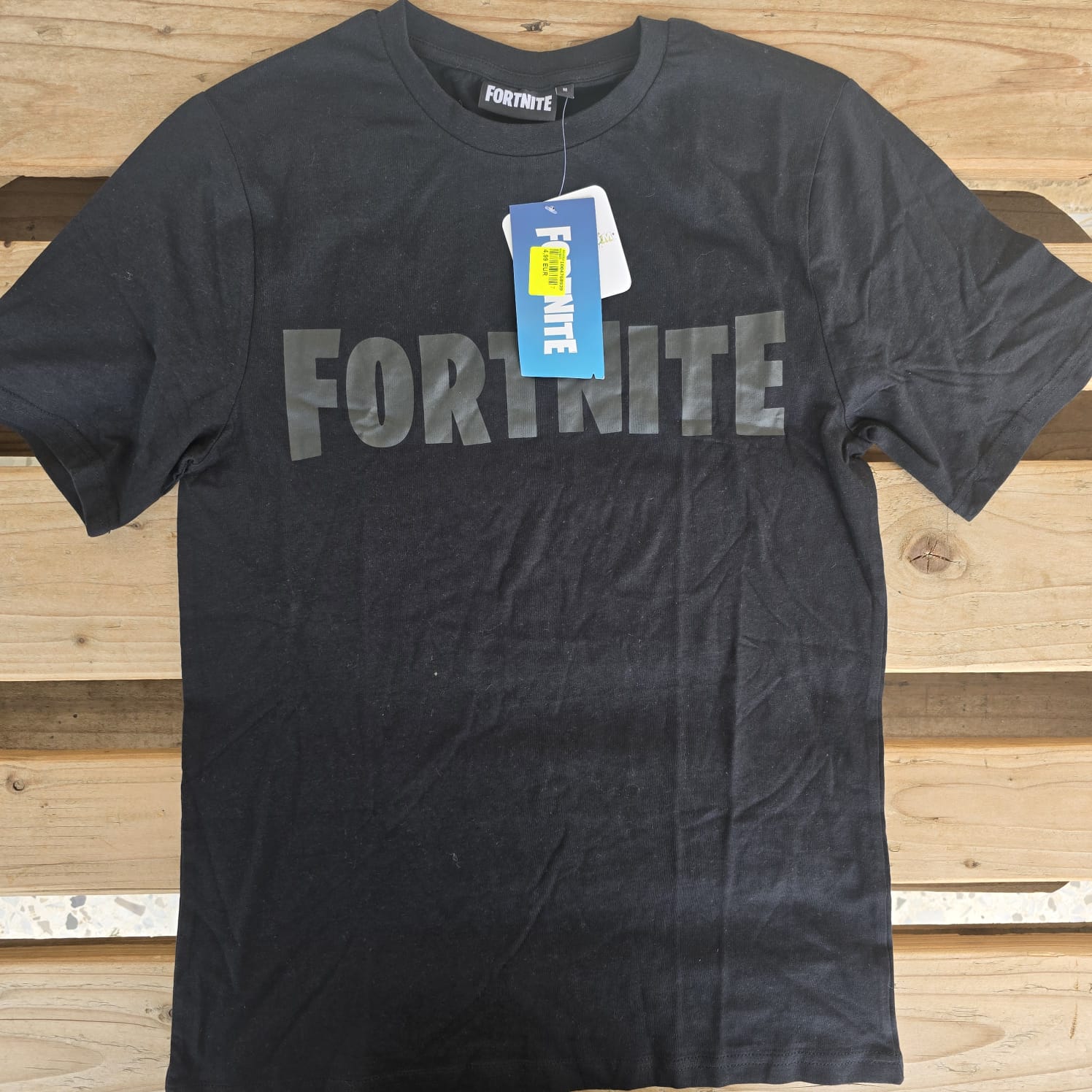 تي شيرت فورتنايت رجالي (أسود)