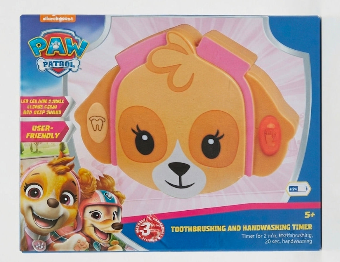 Paw Patrol Skye Toothbrushing and Handwashing Timer – Interactive Kids Timer (Ages 5+)