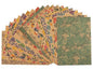 CRELANDO® Cardboard and paper For Scrapbooking, Handmade Craft. Set Of 20 A4 Sheets.