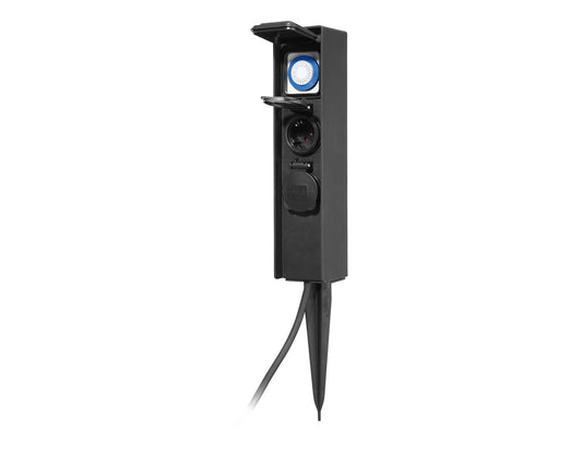 Livarno Home Outdoor Socket Column with manual timer