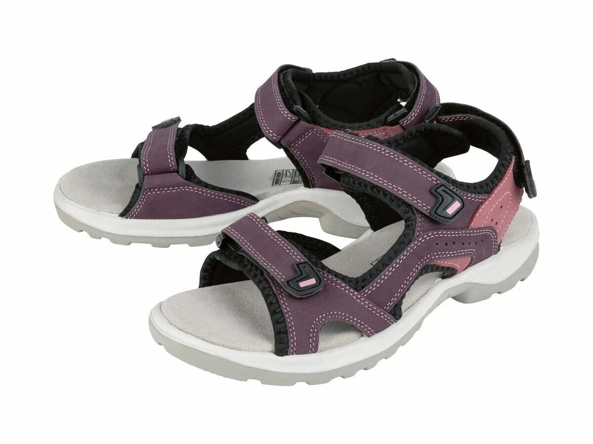 CRIVIT Women's Leather Trekking Sandals