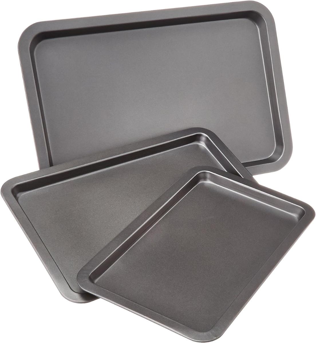 Baking Tray Set, 3 Pieces