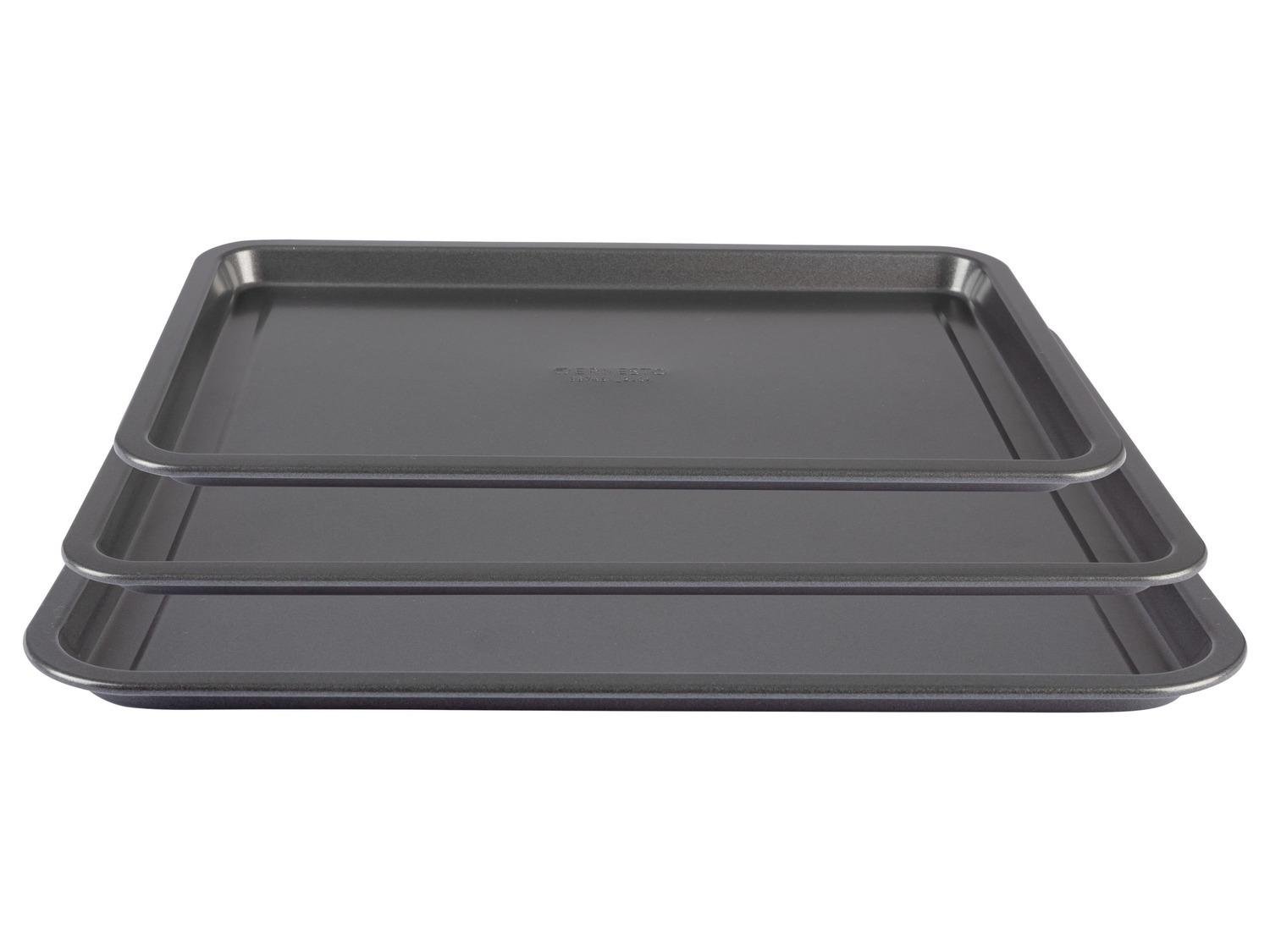 Baking Tray Set, 3 Pieces
