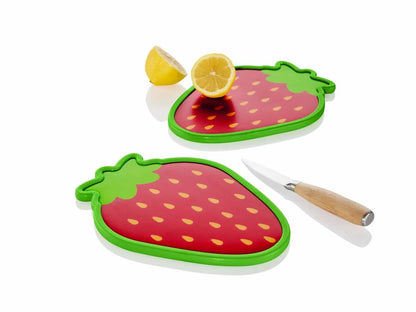 Livarno Home Cutting boards (Set of 2, Strawberries)