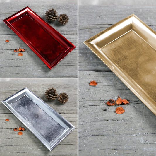 Decorative Rectangle Serving Tray