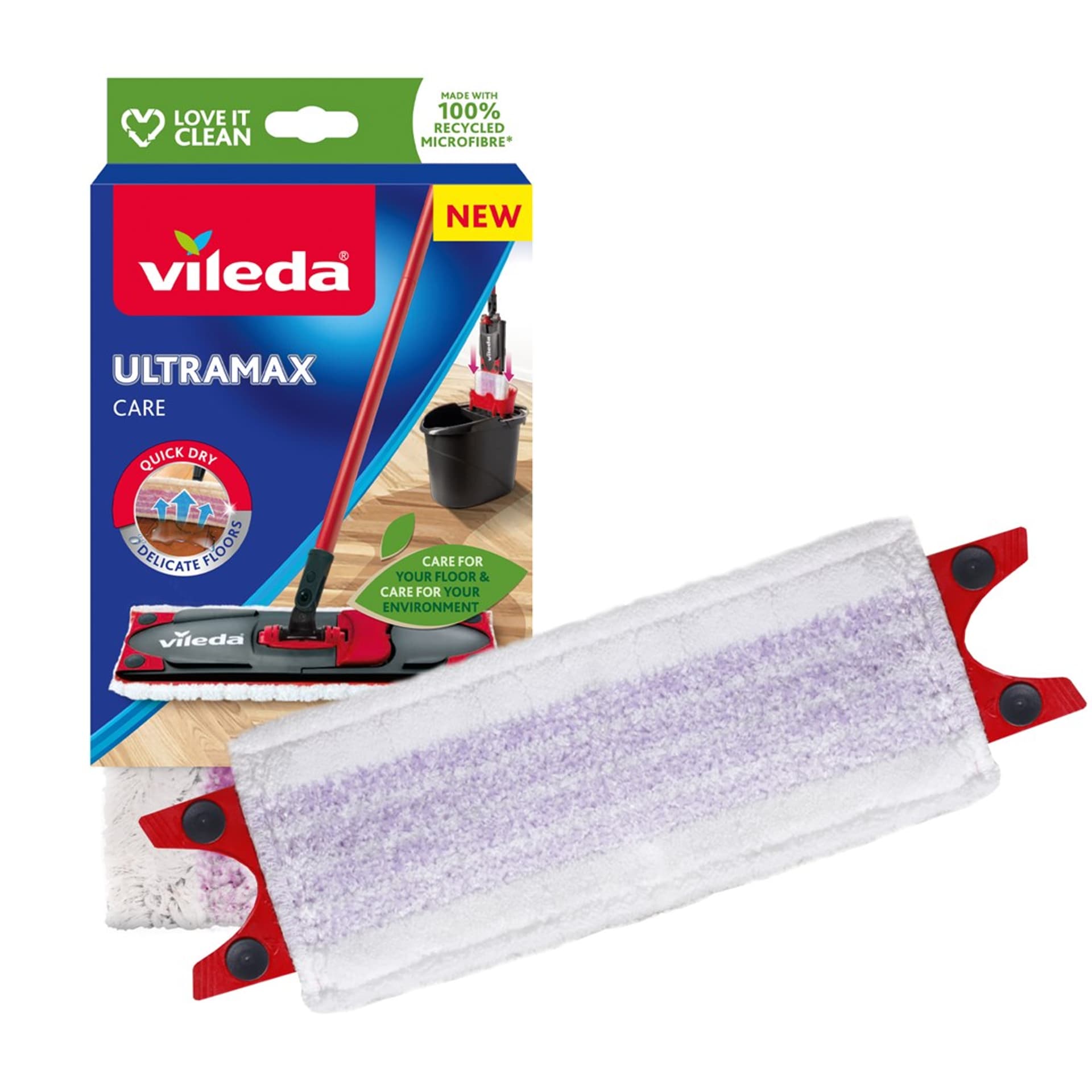 عبوة إعادة تعبئة الممسحة Vileda Ultramax Care